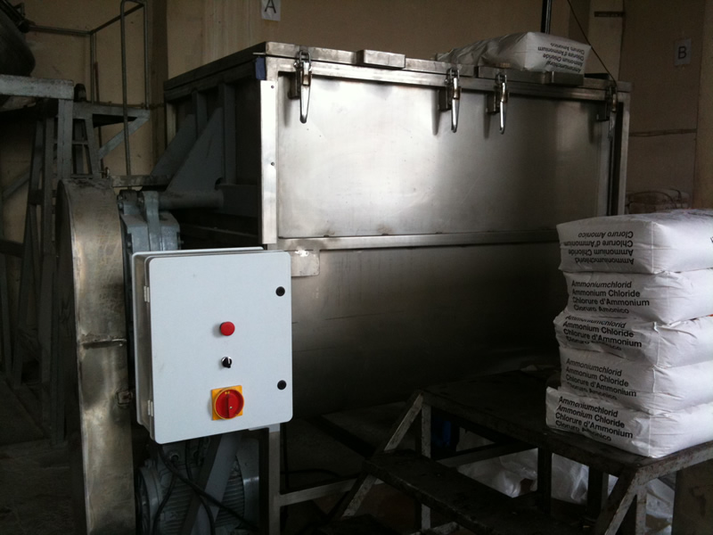 Horizontal Powder Mixer